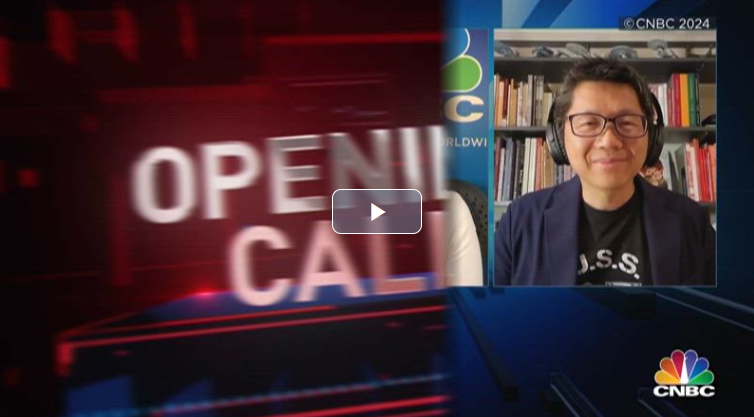 銳聯創始人許仲翔博士受邀入駐全球知名財經媒體CNBC